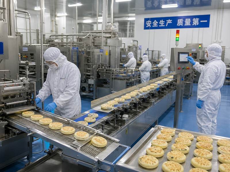 餡餅生產線核心設備清單與產能配置方案